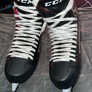 CCM Black and White Men's Hockey Skates